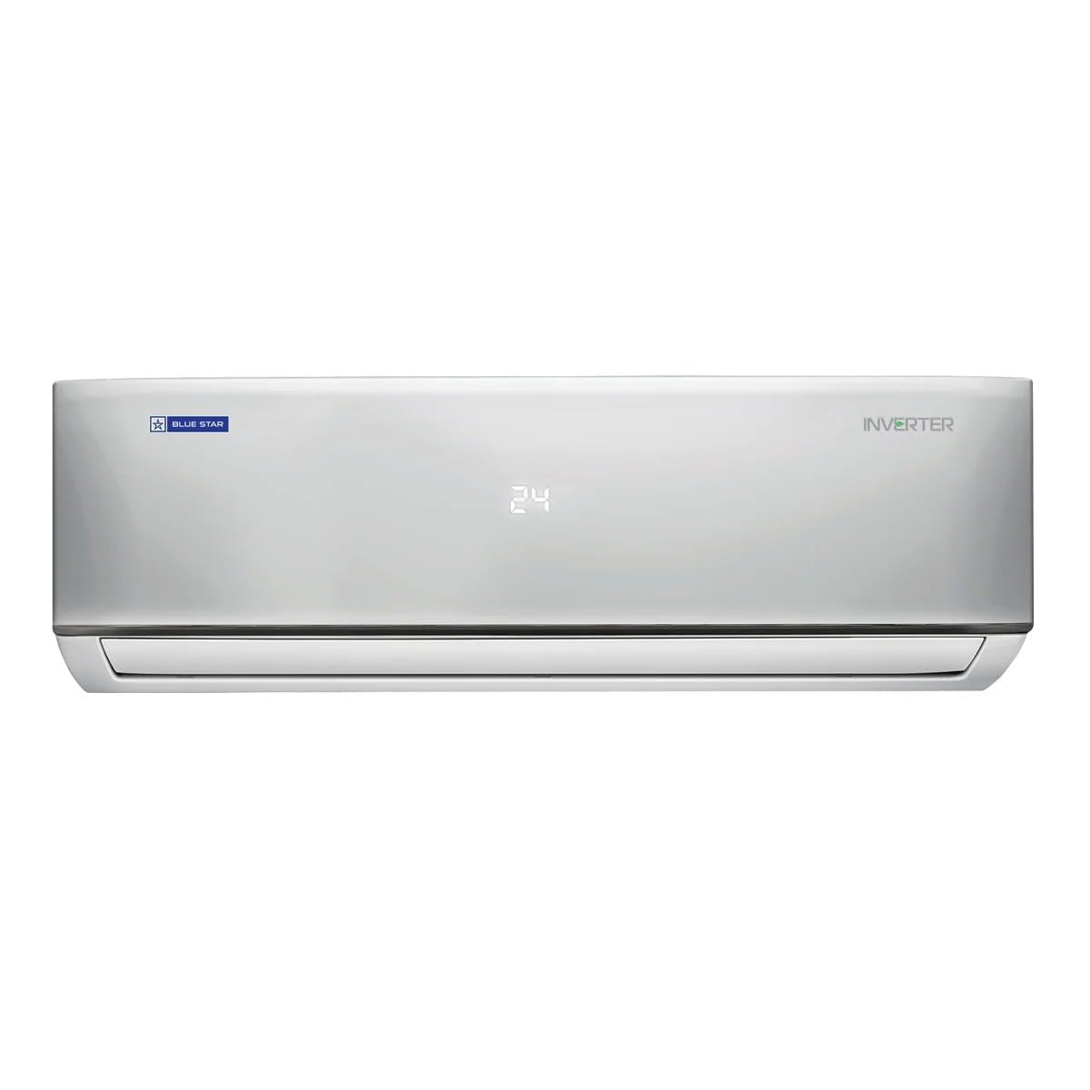 Blue Star 1.5 Ton 4 Star, Inverter Split AC (100% Copper, Fix & Lock 4 in 1 convertible, Stabalizer-free operation, Blue Fins, IA418DNU, White)