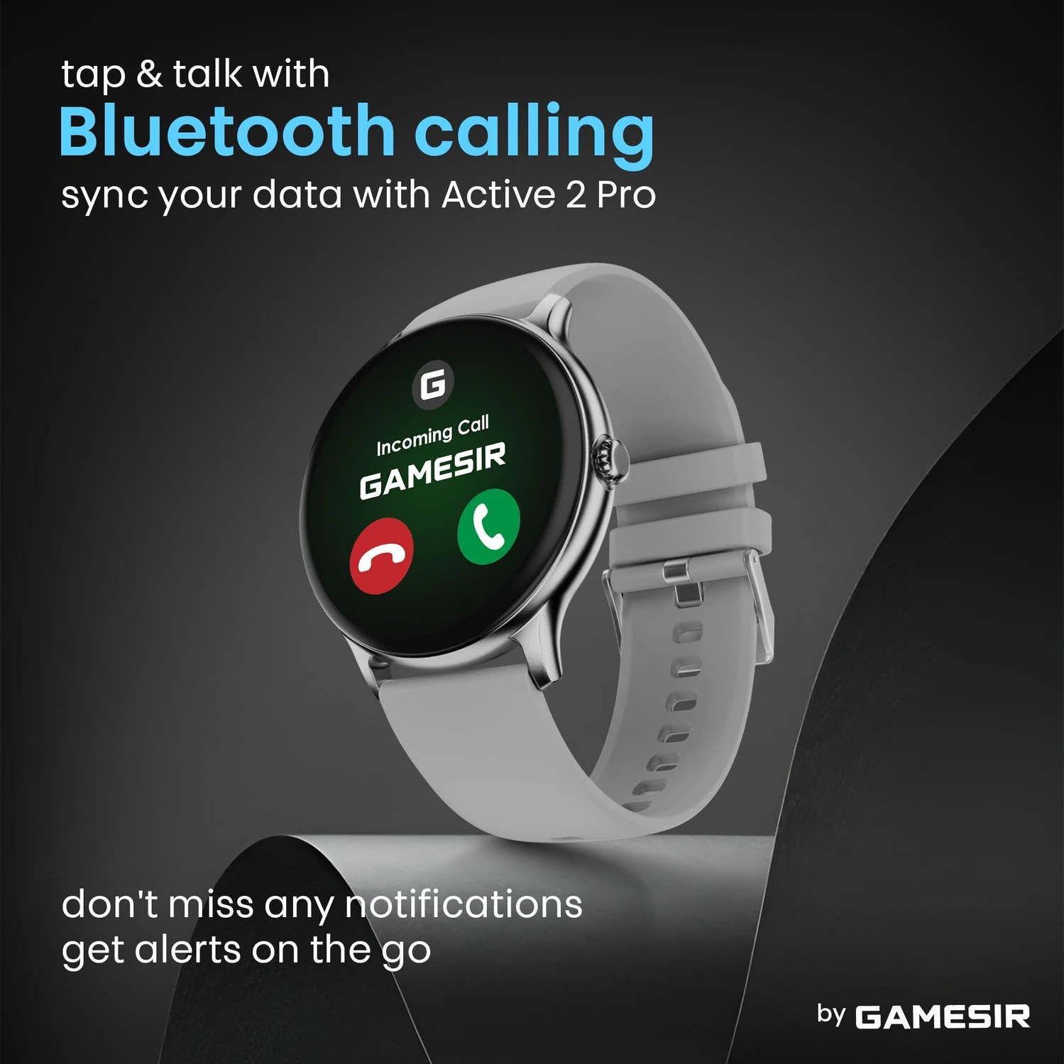 GAMESIR Active 2 Pro Bluetooth Calling Smartwatch