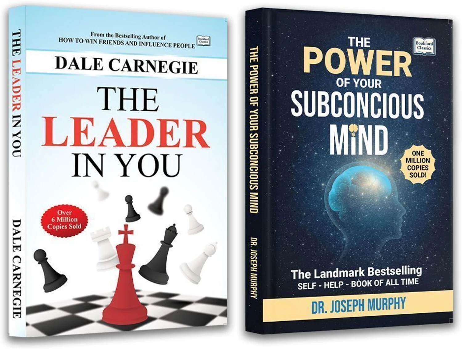 The Leader in You + The Power of Your Subconscious Mind (Set of 2) | Original English Edition | Best Leadership & Motivational Books