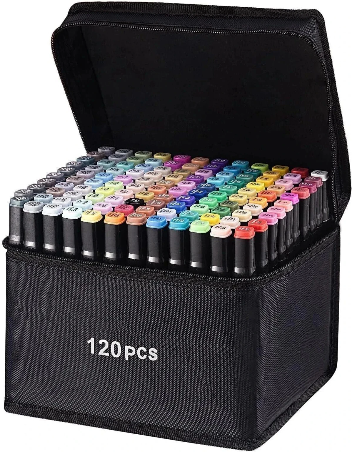 LUXOR Chisel Tip fluorescent Highlighter Set of 5, Multicolor