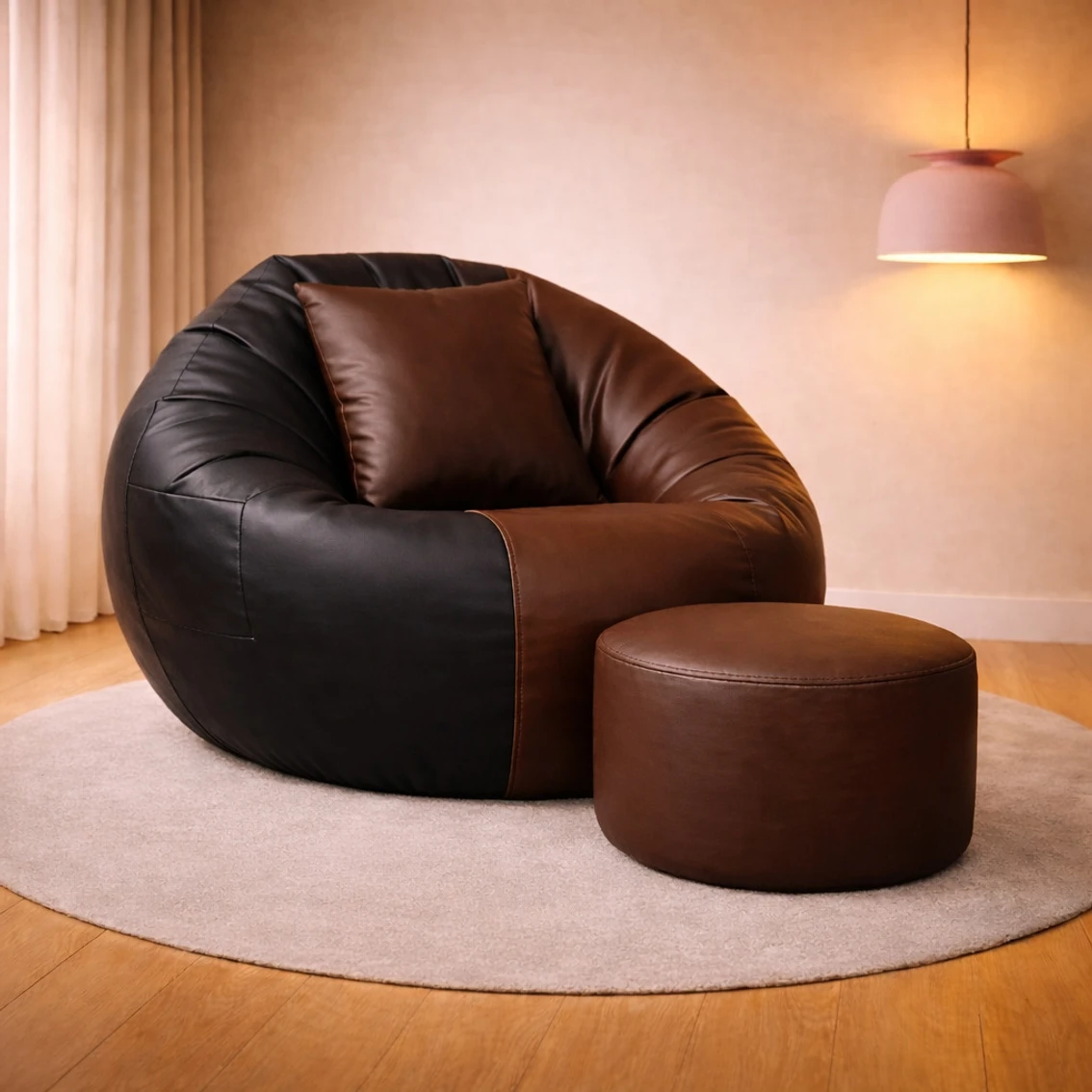 SHIRA 24 4XL Tear Drop Bean Bag Cover (Without Beans)