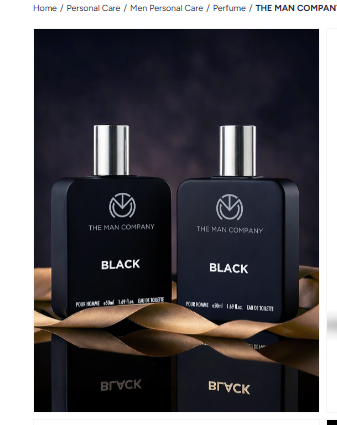 THE MAN COMPANY Men Set Of 2 Black EDT 100ml